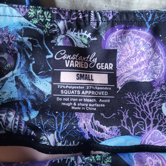 Constantly Varied Gear CVG FULL LENGTH Dead Sea Leggings Sz Small - Picture 4 of 5